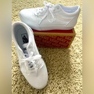 Kids Vans Ward platform sneakers